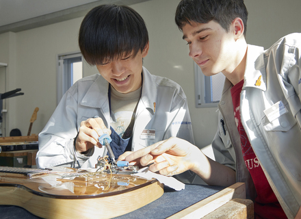 中部楽器技術専門学校の特長３