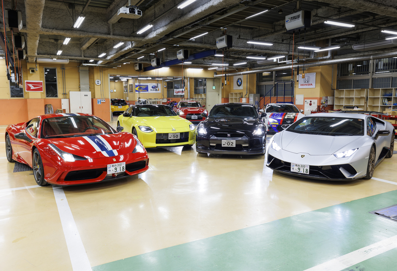 専門学校東京自動車大学校の風景