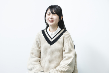 在校生の小達　希沙良さん
