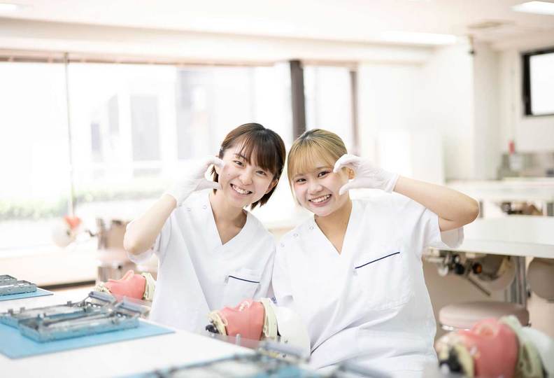 早稲田医学院歯科衛生士専門学校の風景