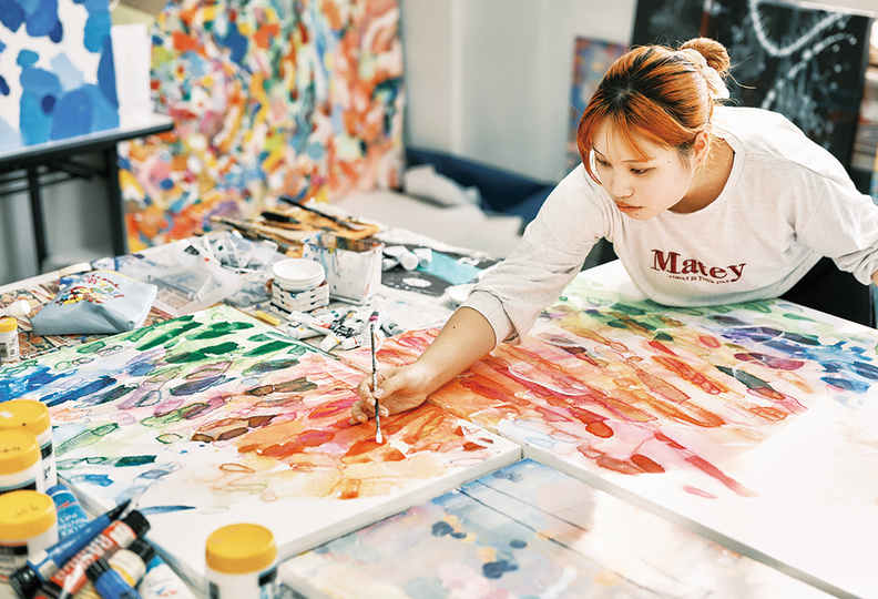 熊本デザイン専門学校の風景