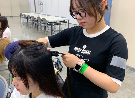 福岡ベルエポック美容専門学校の特長２