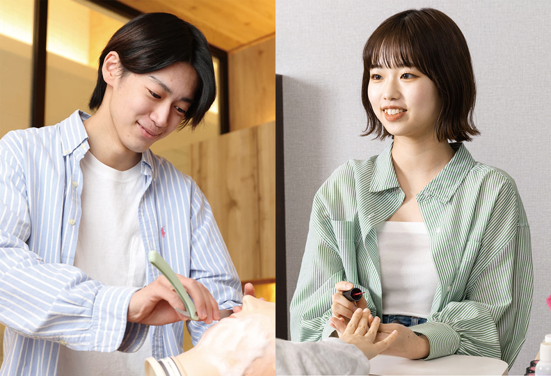 仙台理容美容専門学校の風景