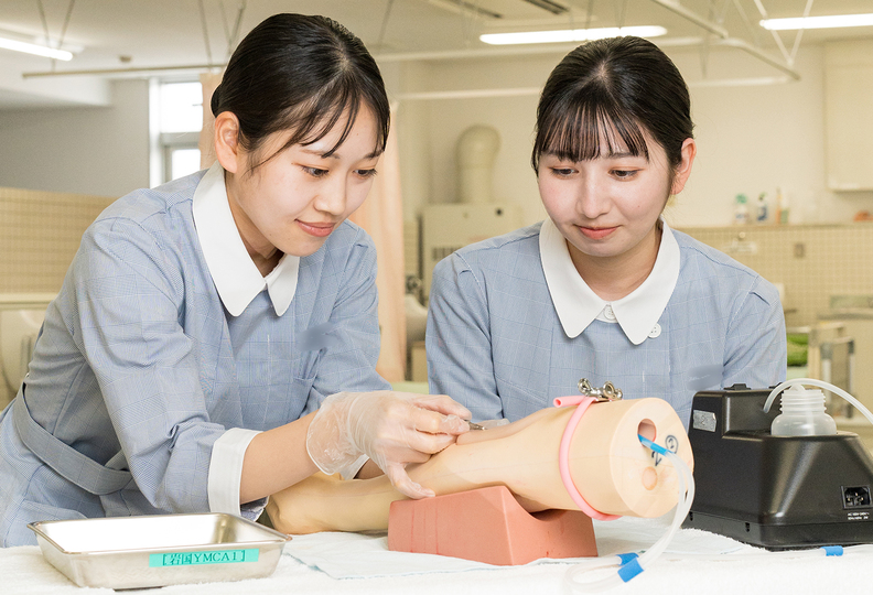 岩国ＹＭＣＡ保健看護専門学校の風景