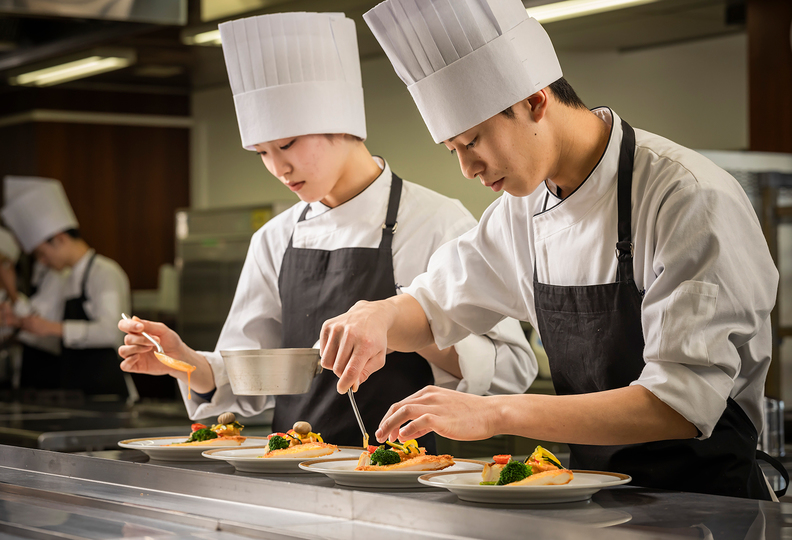 西日本調理製菓専門学校の風景