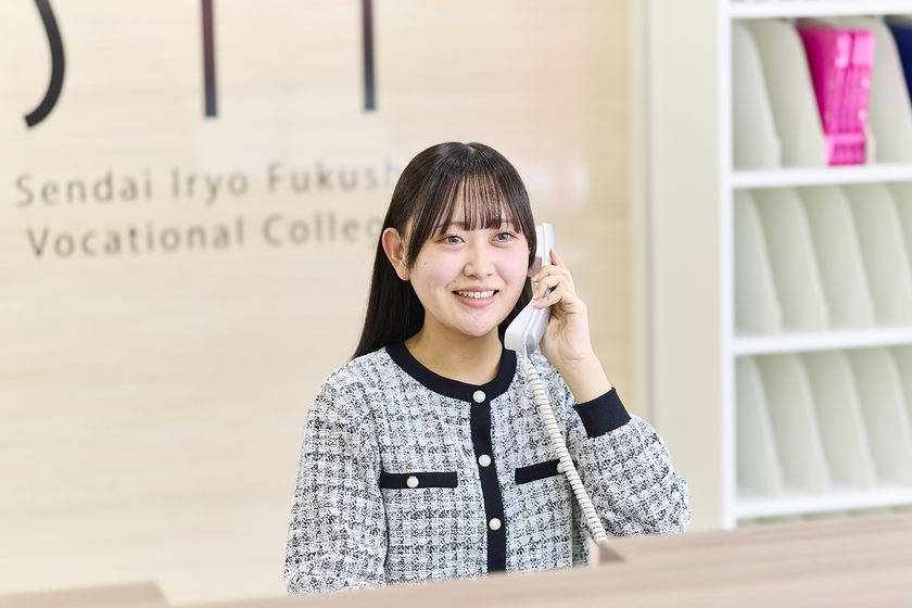 仙台医療福祉専門学校の学生