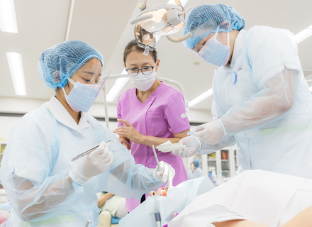 名古屋ユマニテク歯科衛生専門学校の特長１