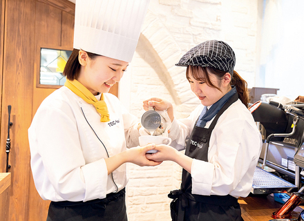 辻学園調理・製菓専門学校の特長２