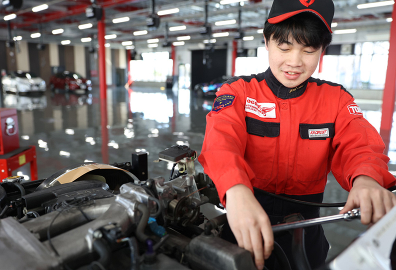 専門学校　越生自動車大学校の風景