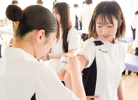 新潟柔整専門学校の特長２