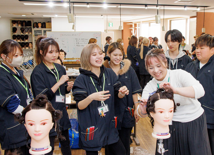 ＹＩＣ京都ビューティ専門学校の特長１