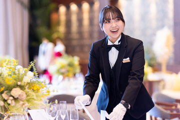 バンケットディレクター(キャプテン)として働くOさん