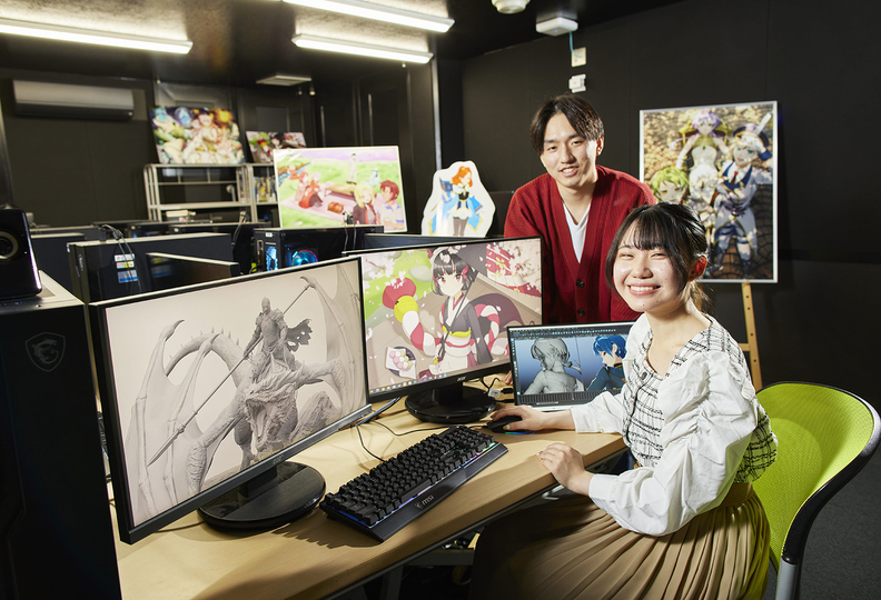 新潟コンピュータ専門学校の風景