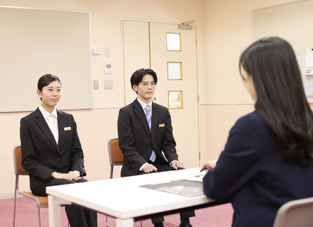 国際ホテル・ブライダル専門学校の特長１
