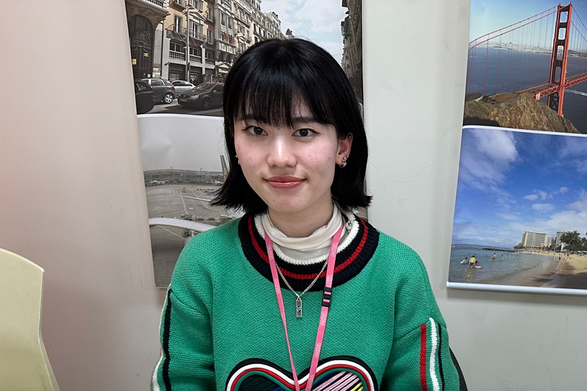 大阪ホテル鉄道＆ブライダルビューティー専門学校の学生