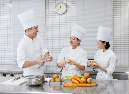 神戸国際調理製菓専門学校の特長１
