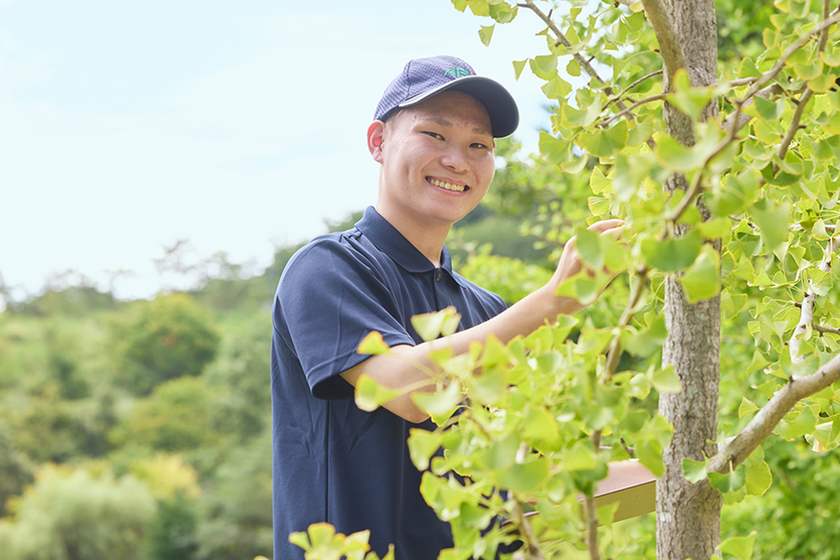 新潟農業・バイオ専門学校の学生