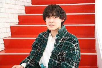 在校生の松原　蒼馬さん