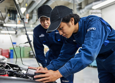 専門学校　東京工科自動車大学校世田谷校の特長２