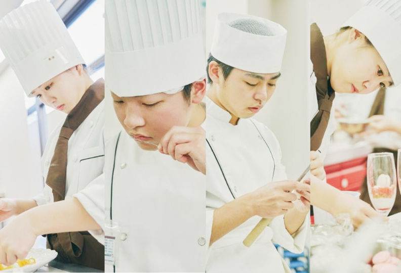 穴吹調理製菓専門学校の風景