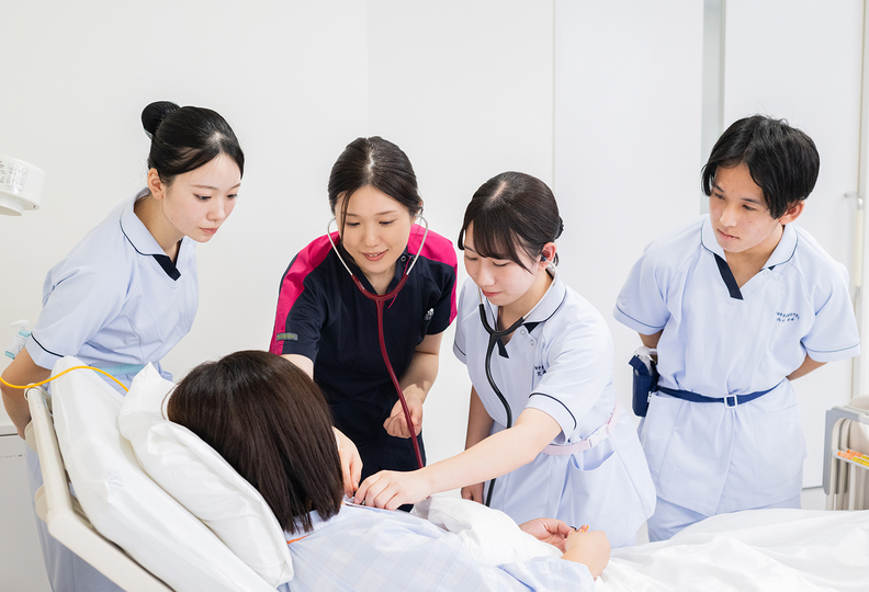 戸田中央看護専門学校の風景