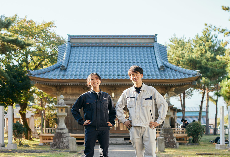 伝統文化と環境福祉の専門学校の風景