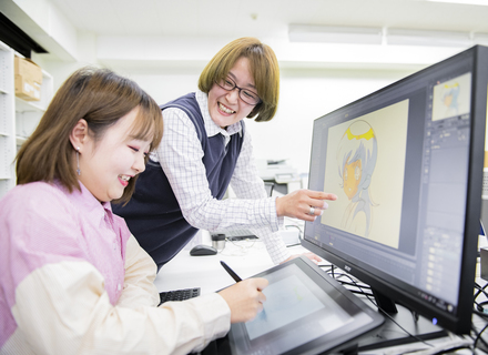 専門学校アニメ・アーティスト・アカデミーの特長１