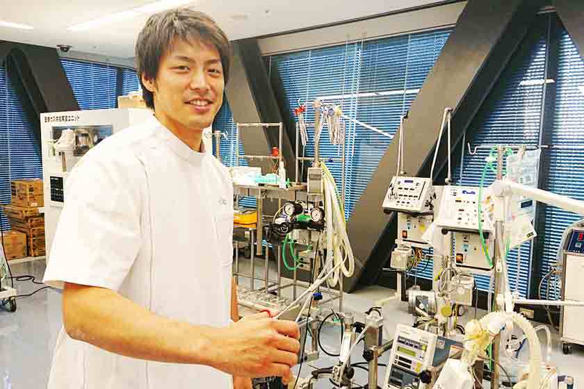 首都医校の学生
