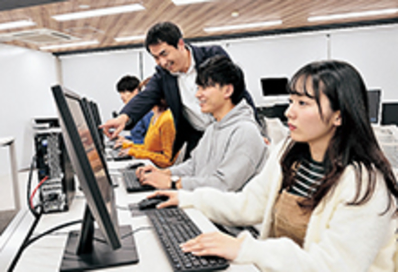 岡山情報ＩＴクリエイター専門学校の風景