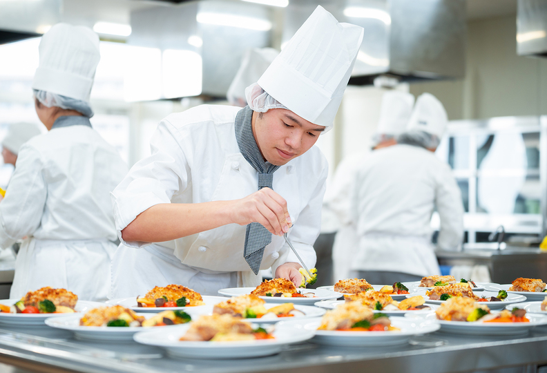 ＹＩＣ調理製菓専門学校の風景