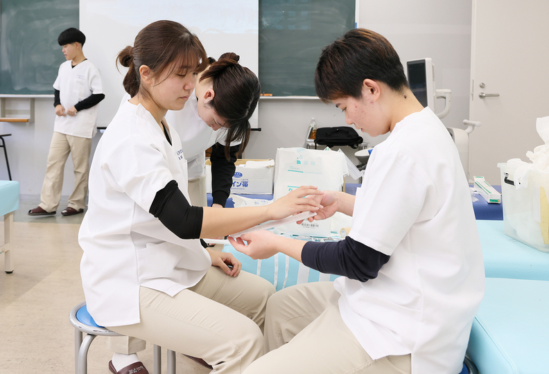 日本柔道整復専門学校の風景