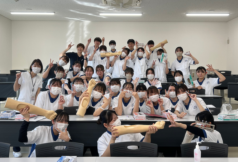 釧路労災看護専門学校の風景