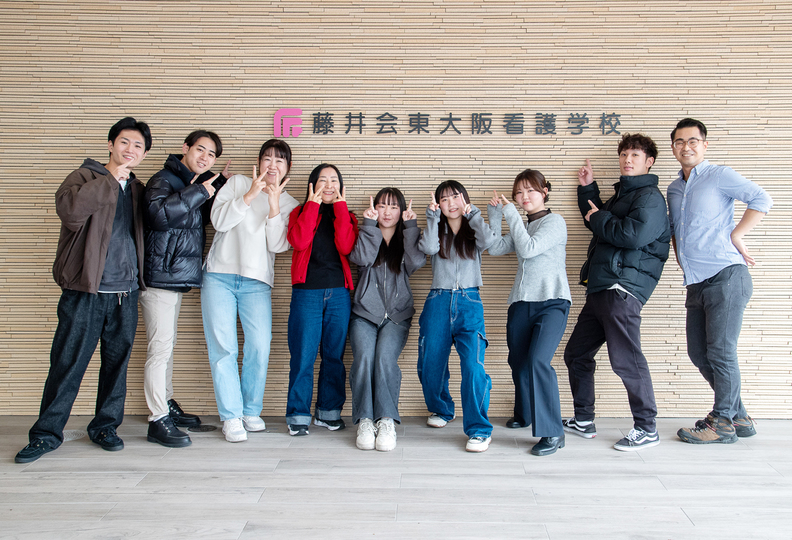 藤井会東大阪看護学校の風景