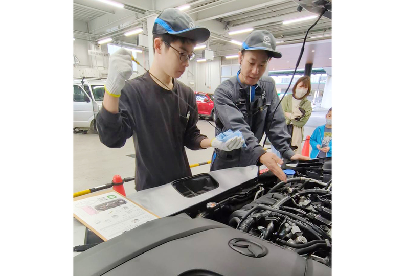 マツダ自動車整備専門学校　神戸の風景