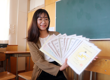 柏木実業専門学校の特長１