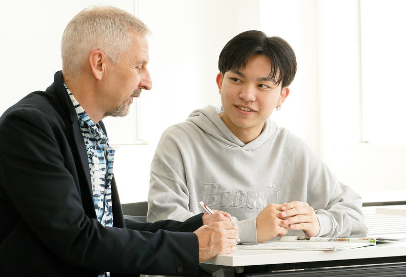 京都外国語専門学校の風景