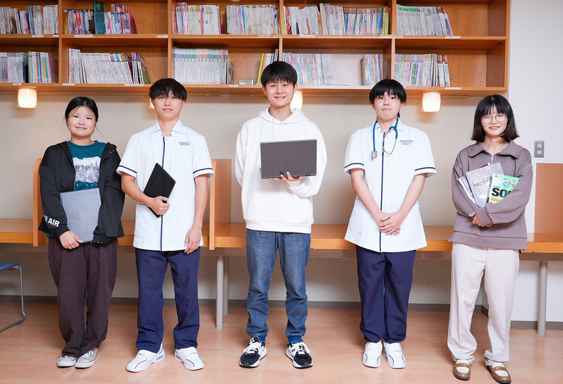 開成情報看護専門学校の風景