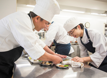 河原調理専門学校の特長３
