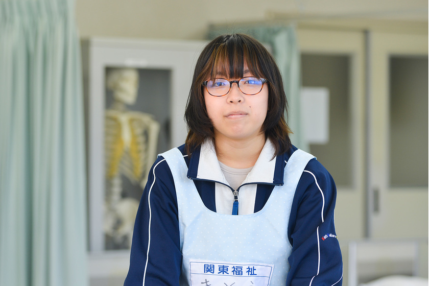 関東福祉専門学校の学生