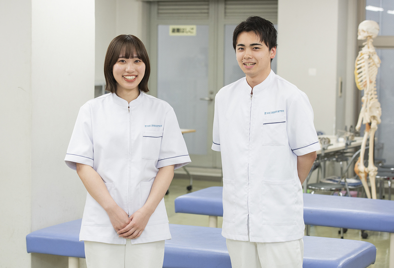 神奈川柔整鍼灸専門学校の風景