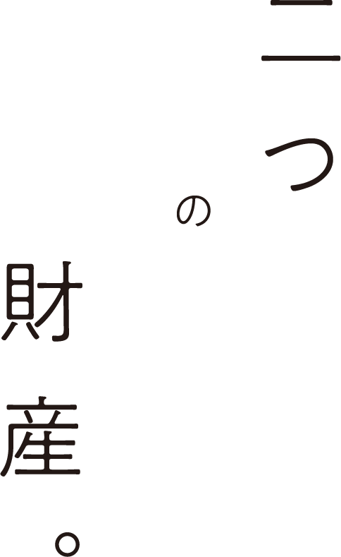 二つの財産。