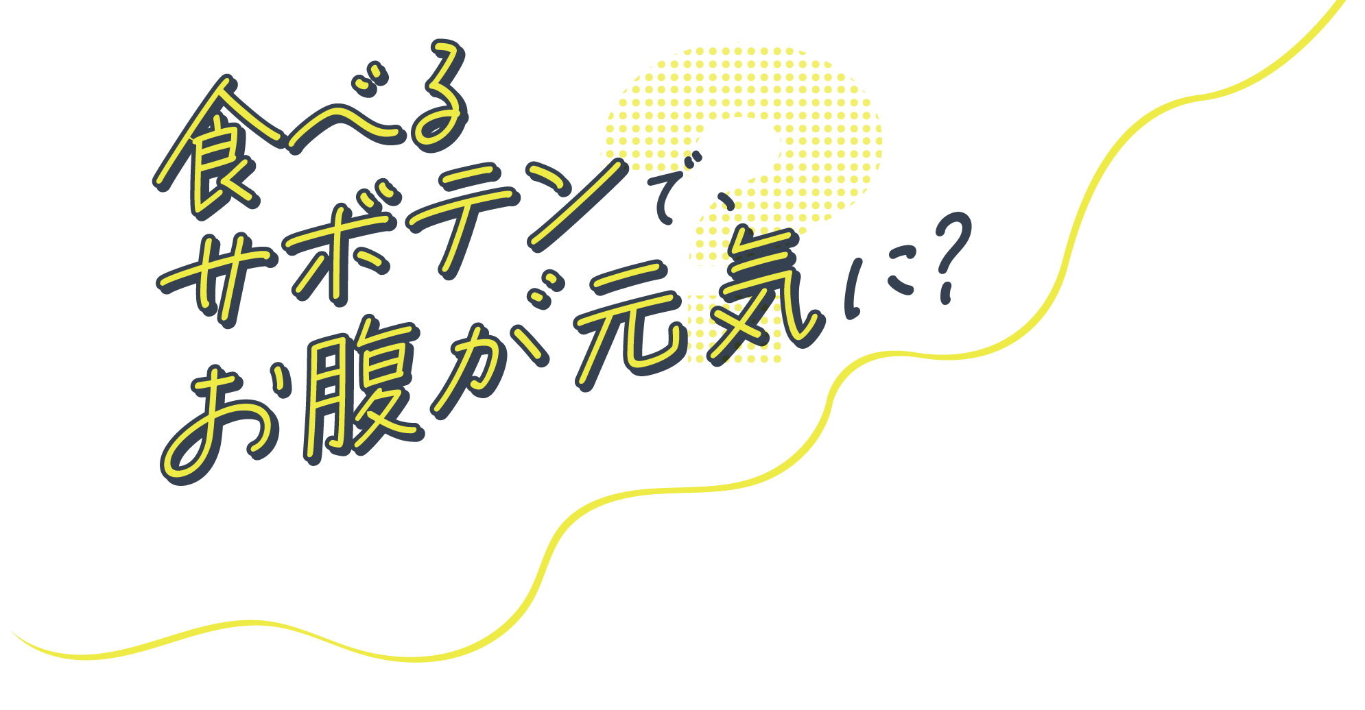 サボテンでお腹が元気に?