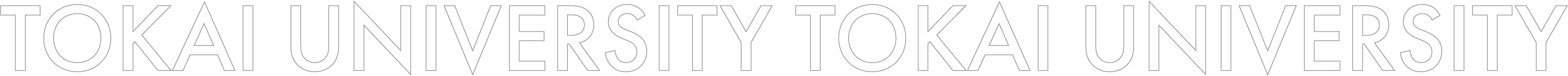 TOKAI UNIVERSITY