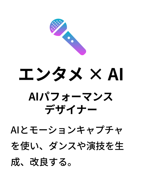 エンタメ × AI 
