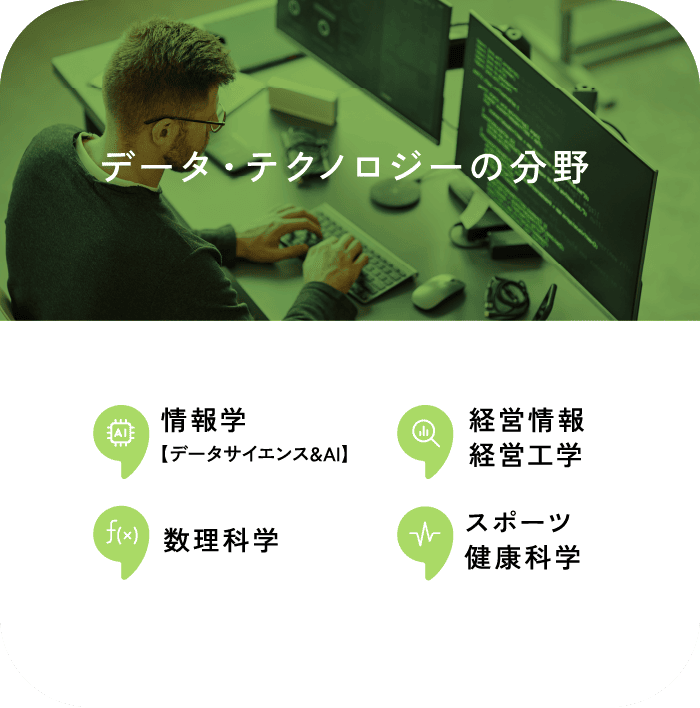 データ・テクノロジーの分野