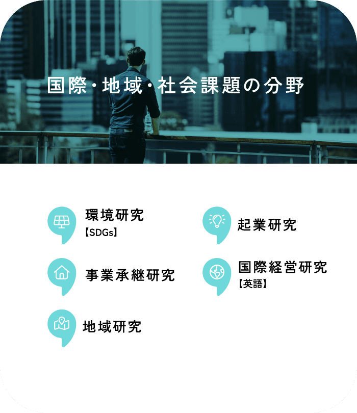 国際・地域・社会課題の分野
