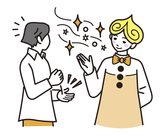 コミュ力の達人 イラスト