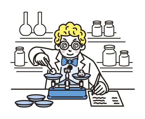 実験エキスパート イラスト