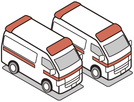 救急救命学科 資格イメージ