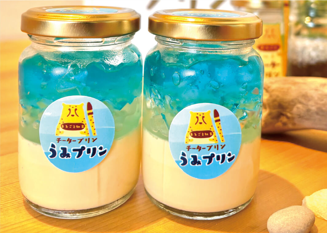 知多海プリンのイメージ